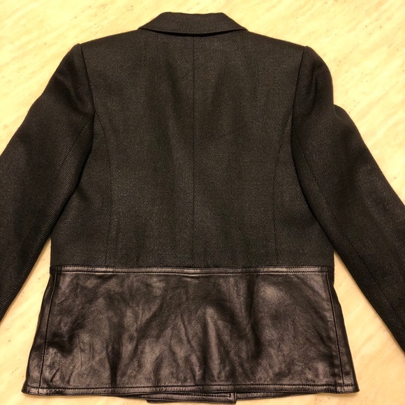 Auth New ALEXANDER WANG Lambskin Double-Breasted Blazer - Picture 9 of 10